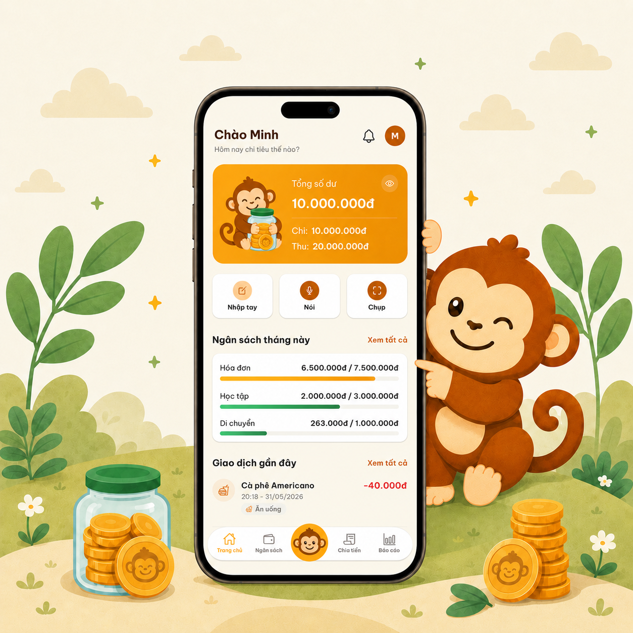 Hey Monkey app